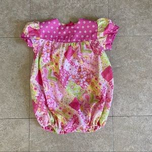 Vintage little girl romper 18 months